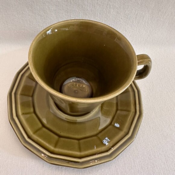 Very Rare find, Set of 4, Homer Laughlin, Dover Pattern, Cups with Saucers - Picture 4 of 8